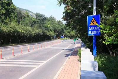 臘山路段改造升級，告別“魔鬼路”稱號，筑牢交通安全防線